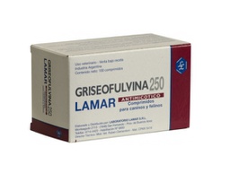 [120162] GRISEOFULVINA 250 X 100 COMPRIMIDOS - LAMAR