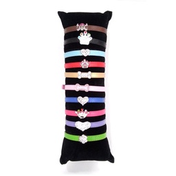 [150800] COLLAR SIMIL CUERO CON APLICACIONES STASS X10 - PER-ROS