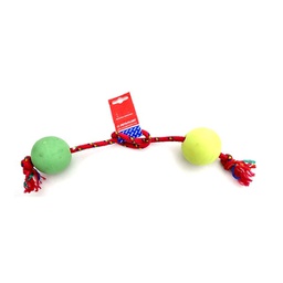 [231287] PELOTA DE GOMA MEDIANA SOGA ALPINA 12MMX55CM S302 - PETS PLAST