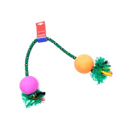 [231289] PELOTA DE GOMA GRANDE SOGA ALPINA 12MMX65CM S304 - PETS PLAST