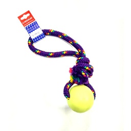 [231295] PELOTA DE GOMA GRANDE SOGA ALPINA 15MMX35CM S405 - PETS PLAST