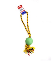 [231406] PELOTA DE GOMA CHICA SOGA ALPINA 8MMX65CM S701 - PETS PLAST