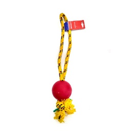 [231408] PELOTA DE GOMA MEDIANA SOGA ALPINA 8MMX45CM S702 - PETS PLAST