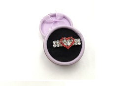 [625820] HEBILLA CORAZON STRASS  MISTER HUESO