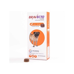 BRAVECTO 4,5 A 10KG COMPRIMIDO MASTICABLE - MSD