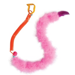 [339421] JW FEATHERLITE CATNIP BOA SPRINGY - MILLEX