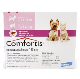 [190088] COMFORTIS 140MG 2.3 A 4.5KG - ELANCO