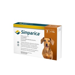 [12583 SIMPARICA TAB 20 MG (5 A 10 KG)] Simparica De 5 a 10 kg