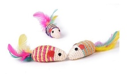 [14000105] Ratita Sisal Con Plumas